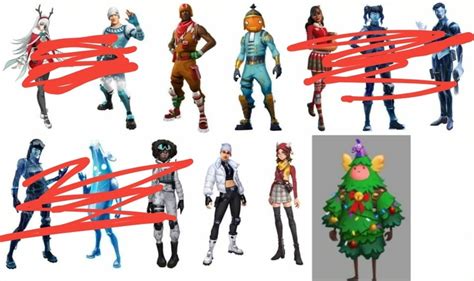 These Are All The Leaked Survey Christmas Skins Weve Gothavent Got