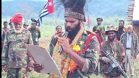 Kembali Bikin Ulah Setelah Tembak Pesawat Kkb Papua Bakar Perumahan