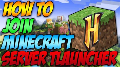 How To Join Minecraft Server Tlauncher 2021 Youtube