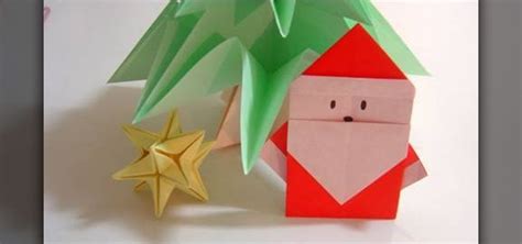 How To Fold A Simple Origami Santa Claus For Christmas Christmas
