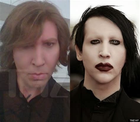 Manson's stage name was formed by combining and juxtaposing the names of actress marilyn monroe marilyn is rarely seen in public without makeup on. Fashion And The City: Marilyn Manson With No Makeup