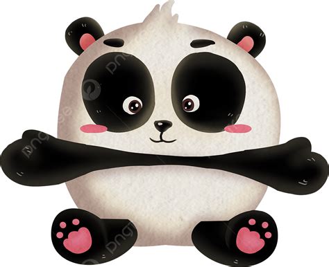 Panda Png Panda Png Clipart Panda Png Vermelho Panda Png Vermelho
