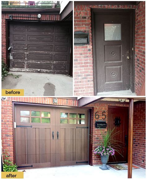 Get into the habit of locking it every time you use the door. This homeowner wanted the look of wood without the upkeep ...
