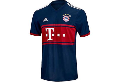 A new look for bayern, but still traditional. 2017/18 adidas Bayern Munich Away Jersey - SoccerMaster.com