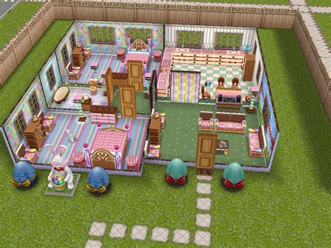 #simsfreeplay #sims design by rita bastião. Sims Freeplay Original Designs — This is my Easter house design. I kept it pretty...