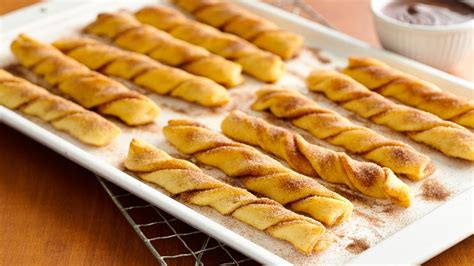 See more ideas about recipes, cooking recipes, yummy food. Baked Crescent Churros Recipe - Pillsbury.com