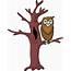 Owls Cartoon Trees  ClipArt Best