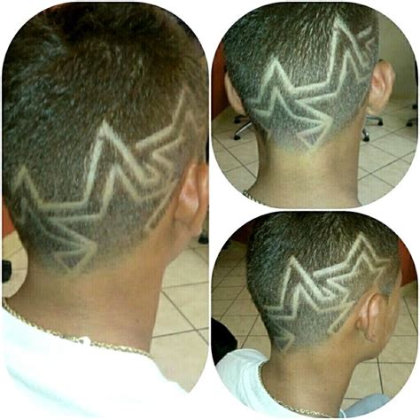 From short haircuts such as side parts, comb overs and fades to long hairstyles like mohawks, faux hawks, curls, and spiky hair, these kids haircuts work for all hair types. Star Design In Hair Ideas | Shaved hair designs, Haircut ...
