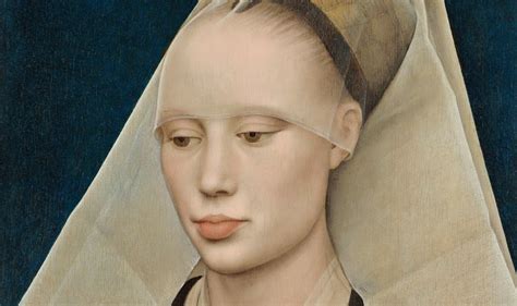 Loumargi Rogier Van Der Weyden Portrait Of A Lady Detalle 1460