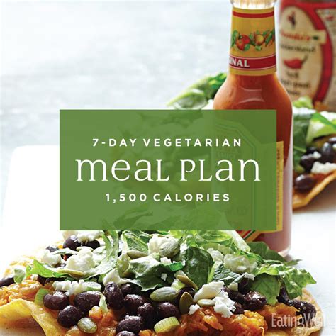 Vegetarian Meal Plan 1500 Calories Eatingwell