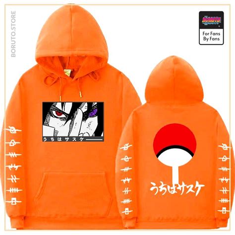 Naruto Hoodies Naruto Hoodie Sasuke Nm0108 Boruto Store