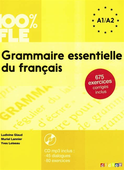 Grammaire essentielle du français niveau A1 A2 PDF Audio