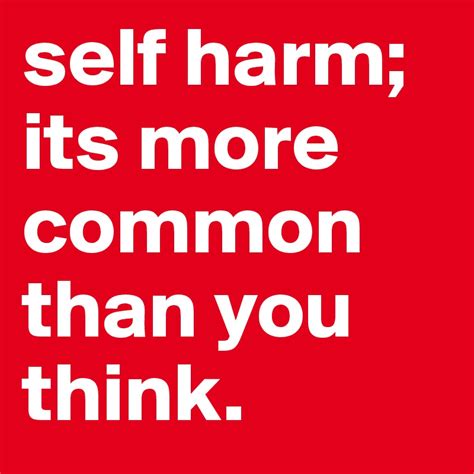 Self Harm Its More Common Than You Think Post By Caitlynrenae On