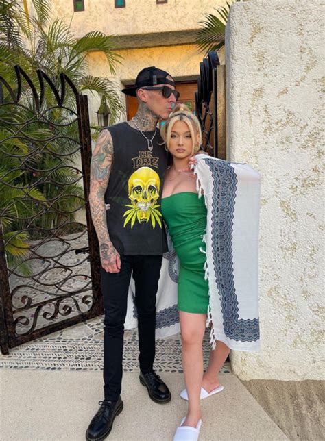 Travis Barker Is ‘so Proud Of Daughter Alabama 15 For Overcoming