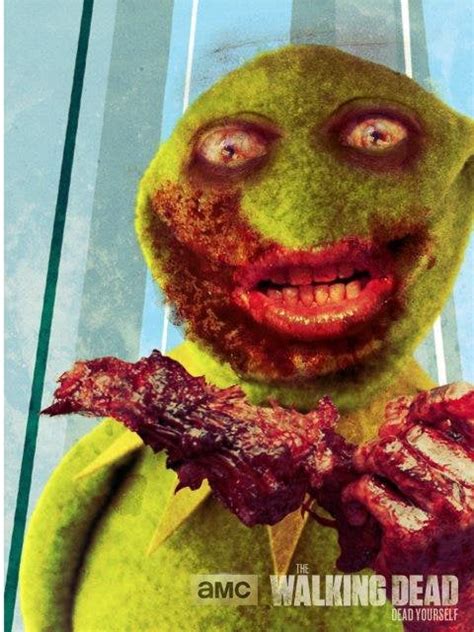 I Used The Dead Yourself App On A Picture Of Kermit The