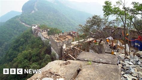 Drones Called In To Save The Great Wall Of China