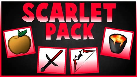 Mcpe Pvp Texture Pack Scarlet 11 18 Private Fps 64x Youtube