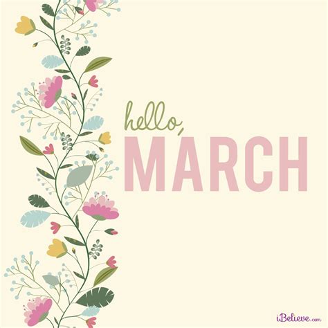 Hello March | Hello march quotes, Hello march, Hello march 
