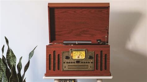 Musician 8 In 1 Entertainment Center Crosley Record Player Youtube