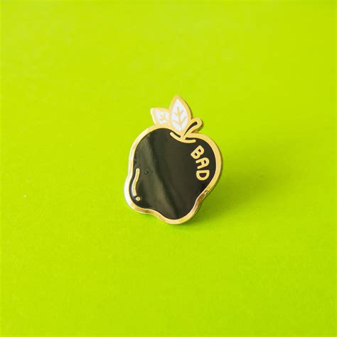 Bad Apple Enamel Pin Weekender Supply Co