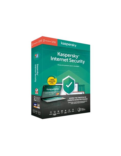 Antivirus Kaspersky Internet Security 2 Licencias