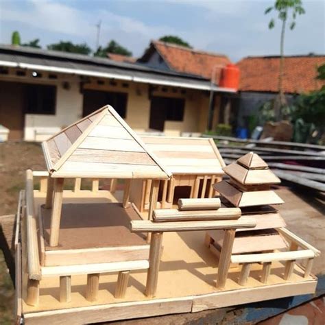 Cara Membuat Rumah Adat Bali Dari Kardus IMAGESEE