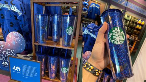 Photos New Wishes Come True Blue Starbucks Travel Tumbler Debuts At