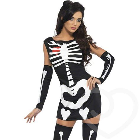 Fever Sexy Skeleton Costume Fantasy And Roleplay Costumes Lovehoney