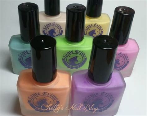 Kellys Nail Blog Lime Crime Peaches ♥ Cream Polish And Packaging