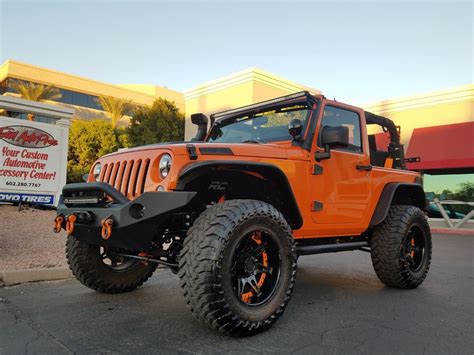 2013 Jeep Wrangler Orange