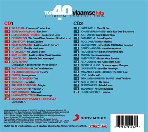 Top 40 Vlaamse Hits Top 40 Cd Album Muziek