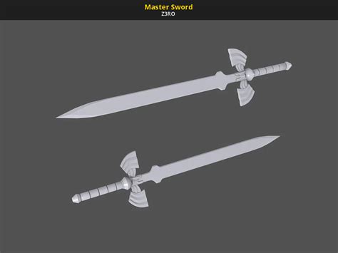Master Sword 3d Models