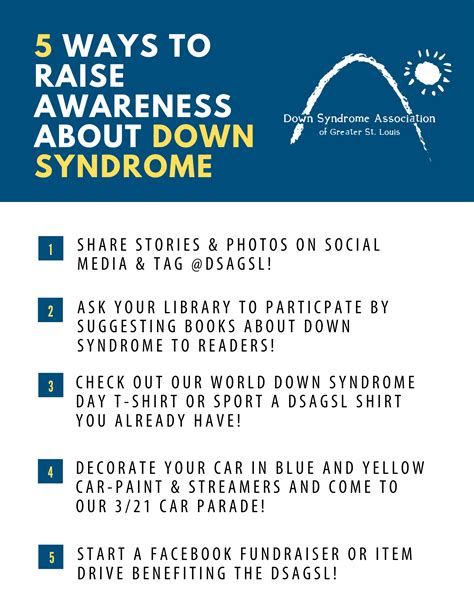 advocacy and awareness down syndrome association of greater st louis