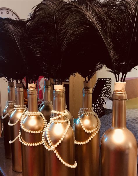 Great Gatsby 20s Party Centrepieces Wedding Decor Roaring 20s