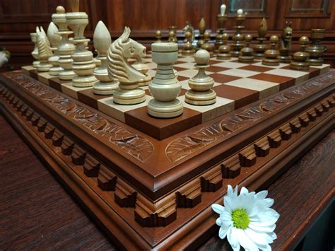 Games Puzzles Chess Chess Pieces Wood Chess Set Wooden Chess Pieces