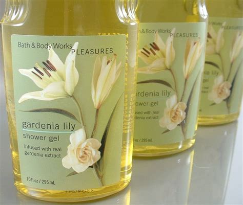Bath And Body Works Discontinued Gardenia Lily Shower Gel 10 Fl Oz Lot Of 3 Bath And Body