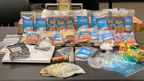 police find meth drugs dressed up like cereal following traffic stop hotel room bust