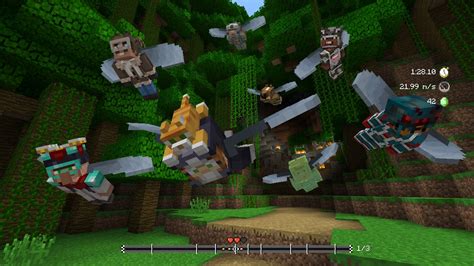 Minecraft Mini Game Heroes Skin Pack On Ps3 Official Playstation