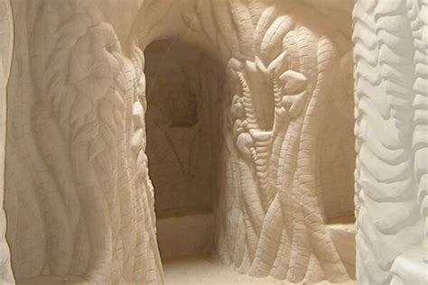 Ra Paulettes Hand Carved Caves Atlas Obscura