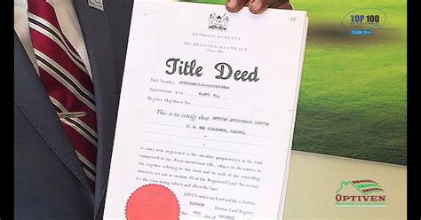 Land Title Deed Search In Kenya Prorfety