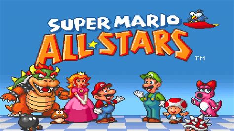 Review Classic Nintendo Corner Super Mario All Stars Old Stars Or