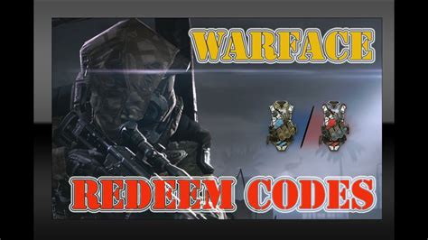 Warface Redeem Codes Youtube