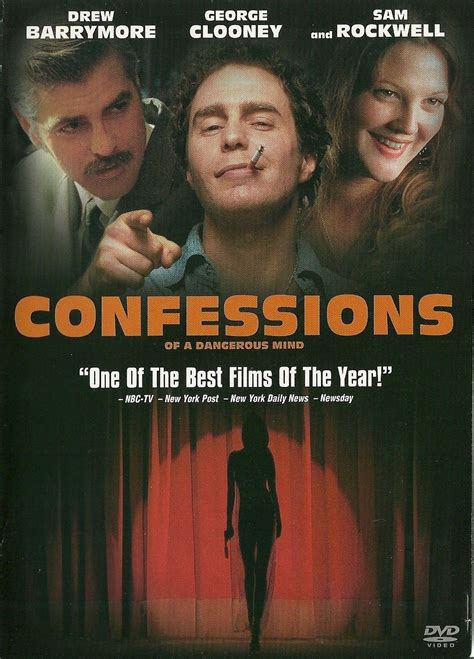 Confessions Of A Dangerous Mind Dvd Drew Barrymore George Clooney