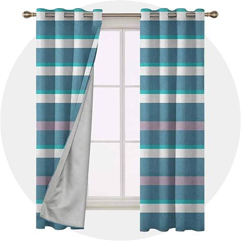 Aishare Store 54 Long Inches Window Curtains Turquoise Dark Teal