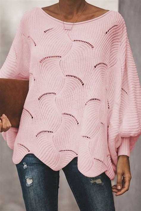 Details Material Blending Sweater Style Fashion Elegant Pattern