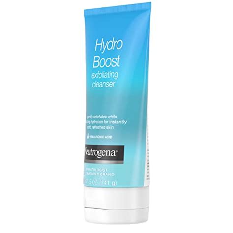 Neutrogena Hydro Boost Gentle Exfoliating Facial Cleanser With