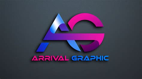 Photoshop Logo Design Tutorial How To Make Ag Letter Logo In Adobe