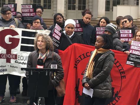 Nyc City Hall Activists Urge Lawmakers To Pass Right To Know Act Momsrising