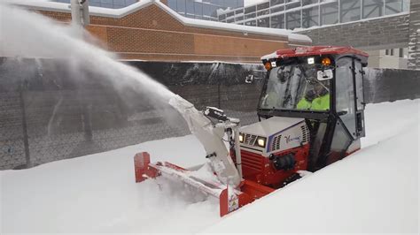 Ventrac Compact Sidewalk Snow Tractors Youtube