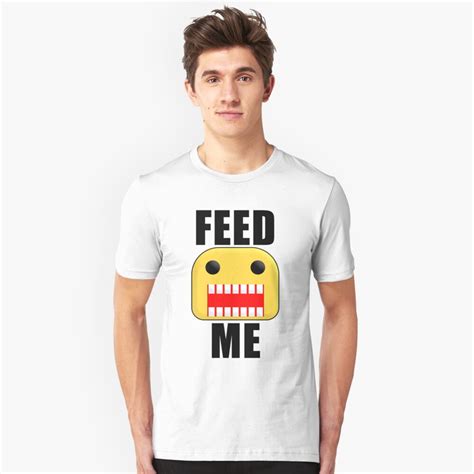 Boys clothes shoes and fashion accessories. "Roblox Feed Me Giant Noob" T-shirt by jenr8d-designs ...